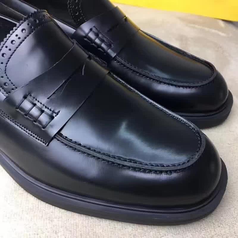 Fendi Loafers Top Quality Real Calf Leather Men 8