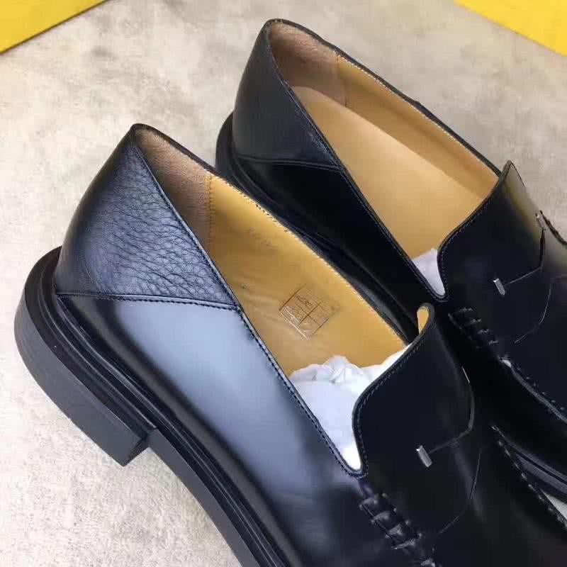 Fendi Loafers Real Calf Patent Leather Men 6