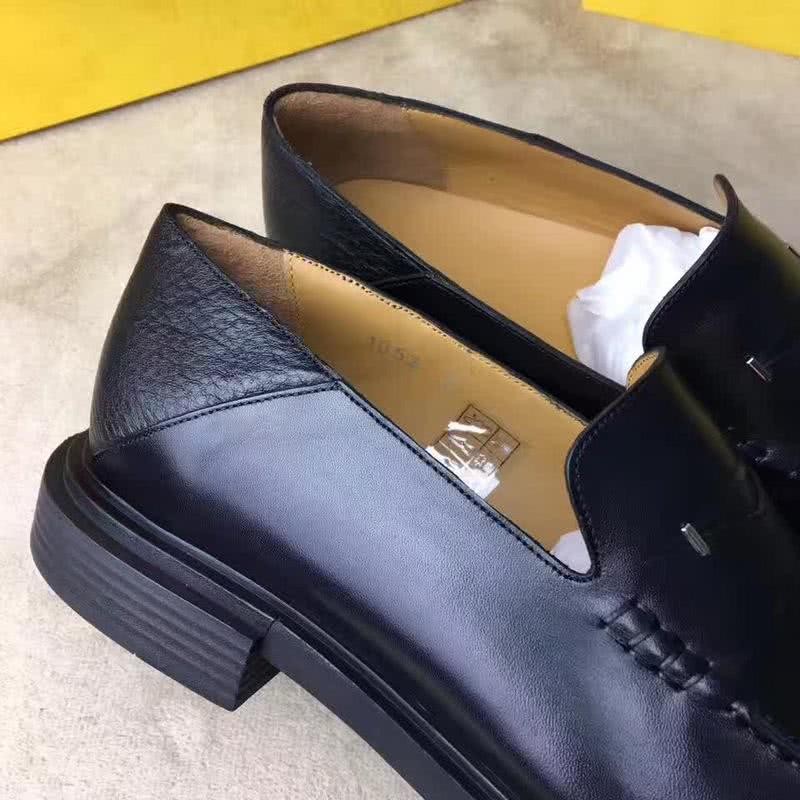 Fendi Loafers Real Calf Leather Men 8