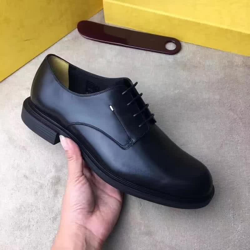 Fendi Lace-ups Real Calf Leather Men 3