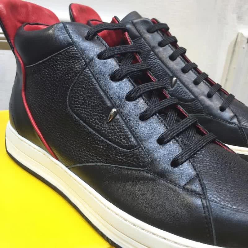 Fendi Sneakers High Top Black Men 3