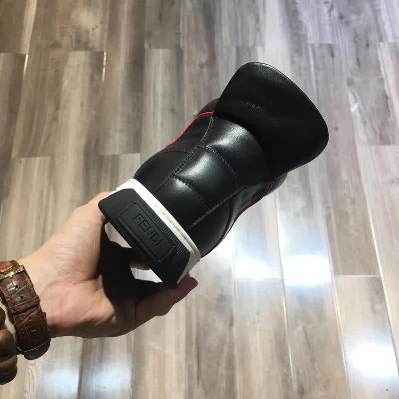 Fendi Sneakers High Top Black Men 9