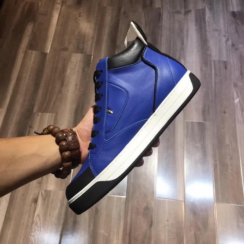 Fendi Sneakers High Top Blue Men 8