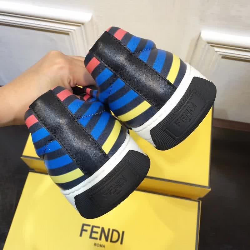 Fendi Slip-on Red Blue Black White Men 9