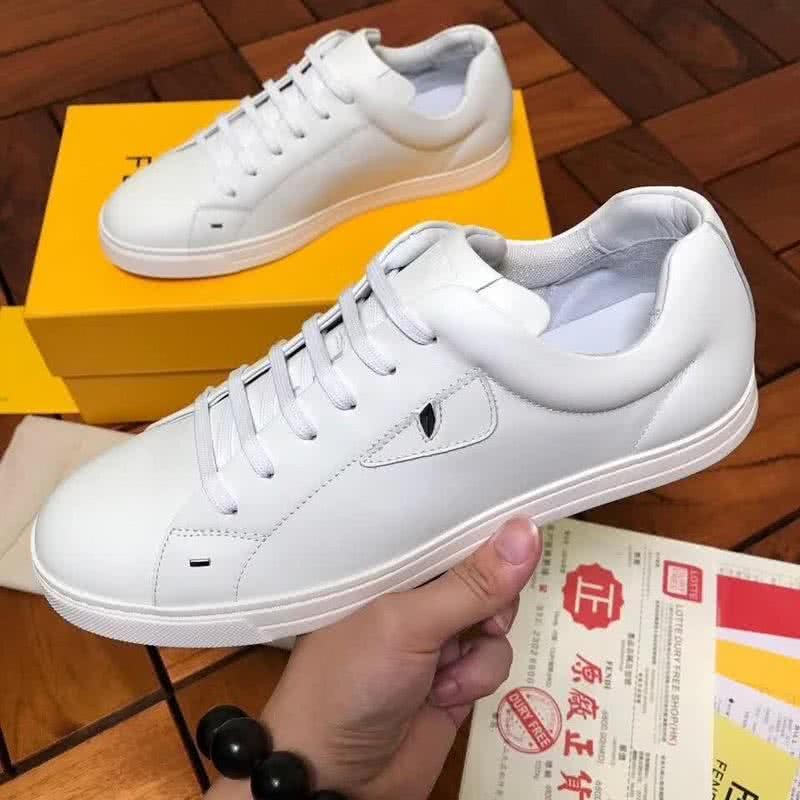 Fendi Sneakers Monster All White Men 2
