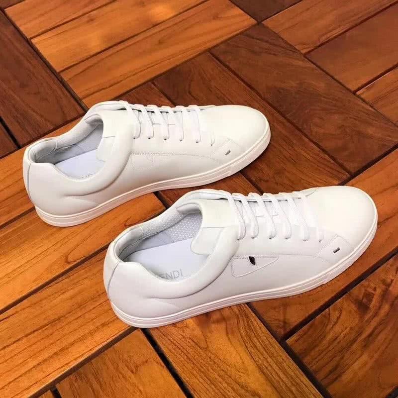 Fendi Sneakers All White Men 5