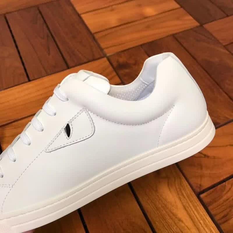 Fendi Sneakers Monster All White Men 6