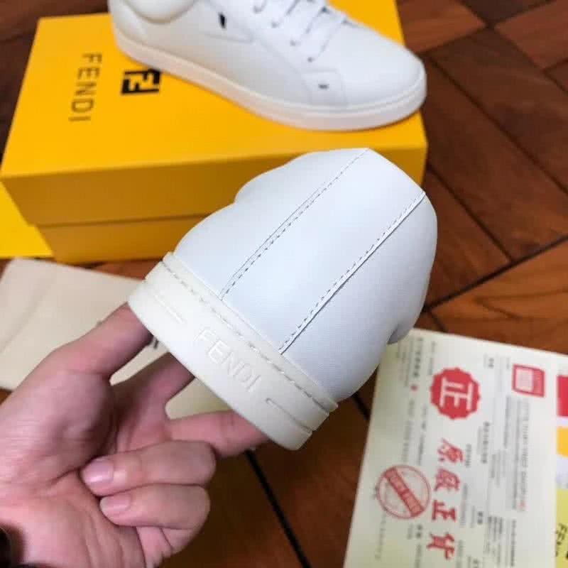 Fendi Sneakers Monster All White Men 7