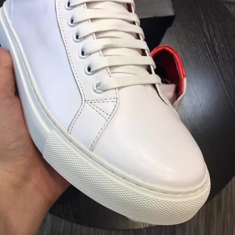 Givenchy Sneakers High Top White And Red Men 8
