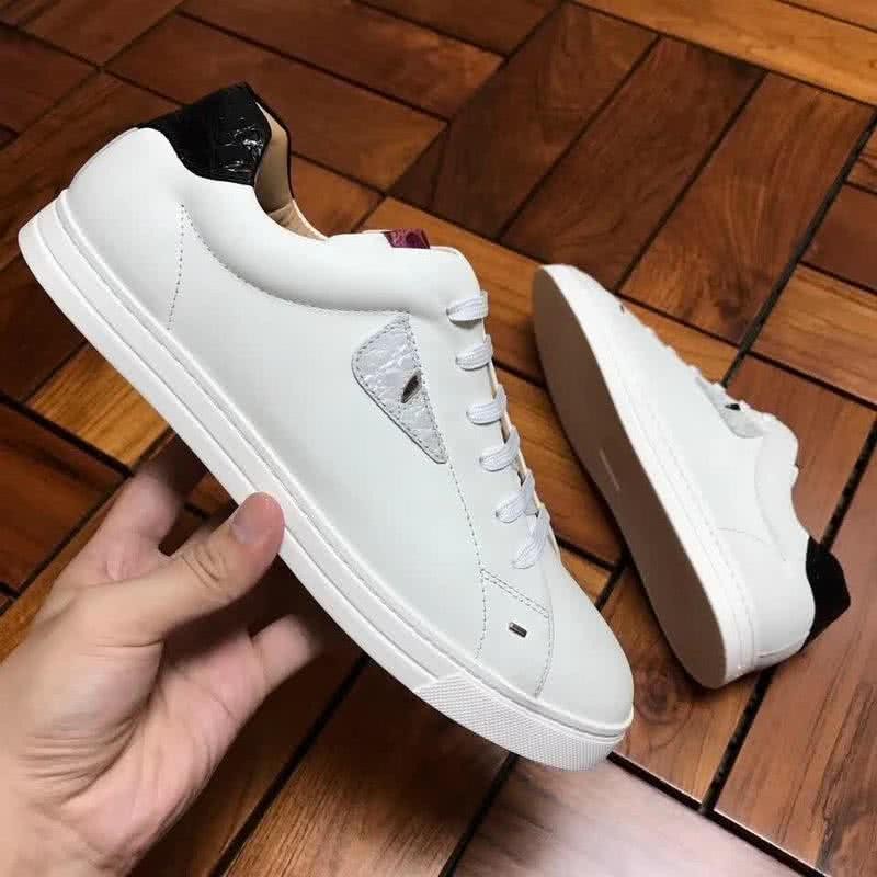Fendi Sneakers Monster All White Men 2