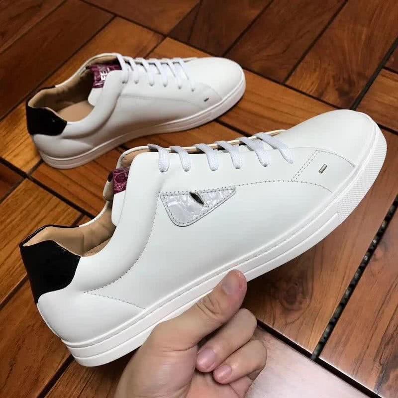Fendi Sneakers Monster All White Men 5