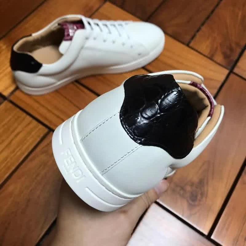 Fendi Sneakers Monster All White Men 7