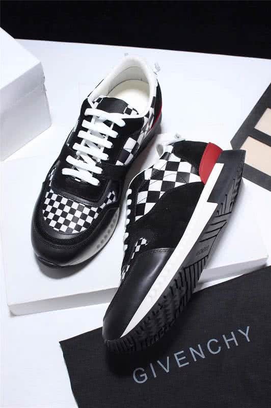 Givenchy Sneakers Plaid Black White Men 1