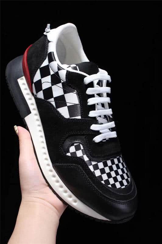 Givenchy Sneakers Plaid Black White Men 7