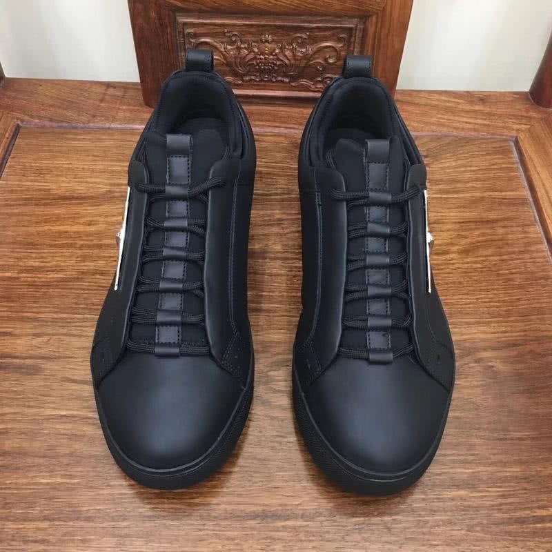 Fendi Slip-on Silver Monster Black Men 2