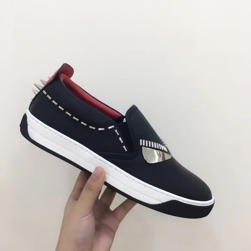 Fendi Slip-on Monster Black Red White Men 9