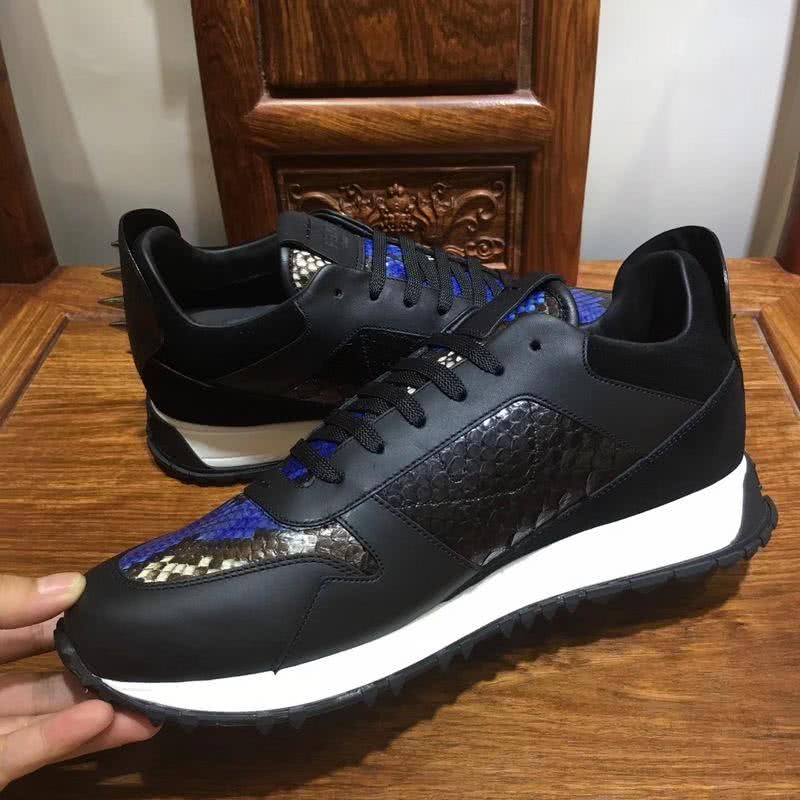 Fendi Sneakers Monster Black Yellow Blue White Men 6