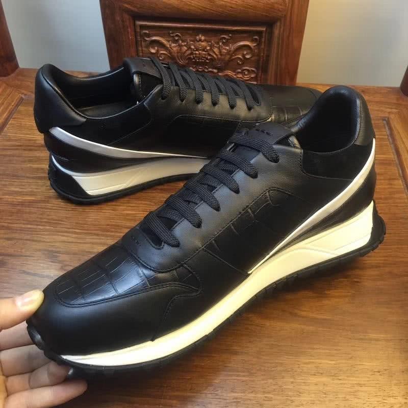 Fendi Sneakers Black White Men 3