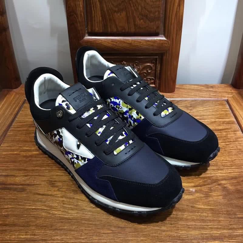 Fendi Sneakers Monster Black White Men 9
