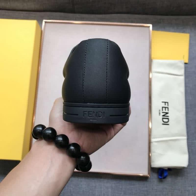 Fendi Sneakers Yellow Shoelaces Black And Yellow Men 8
