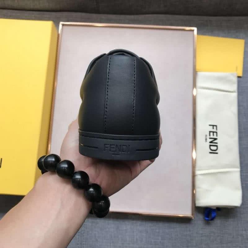 Fendi Sneakers Monster Black Yellow Men 8