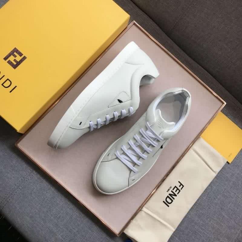 Fendi Sneakers Monster All White Men 2