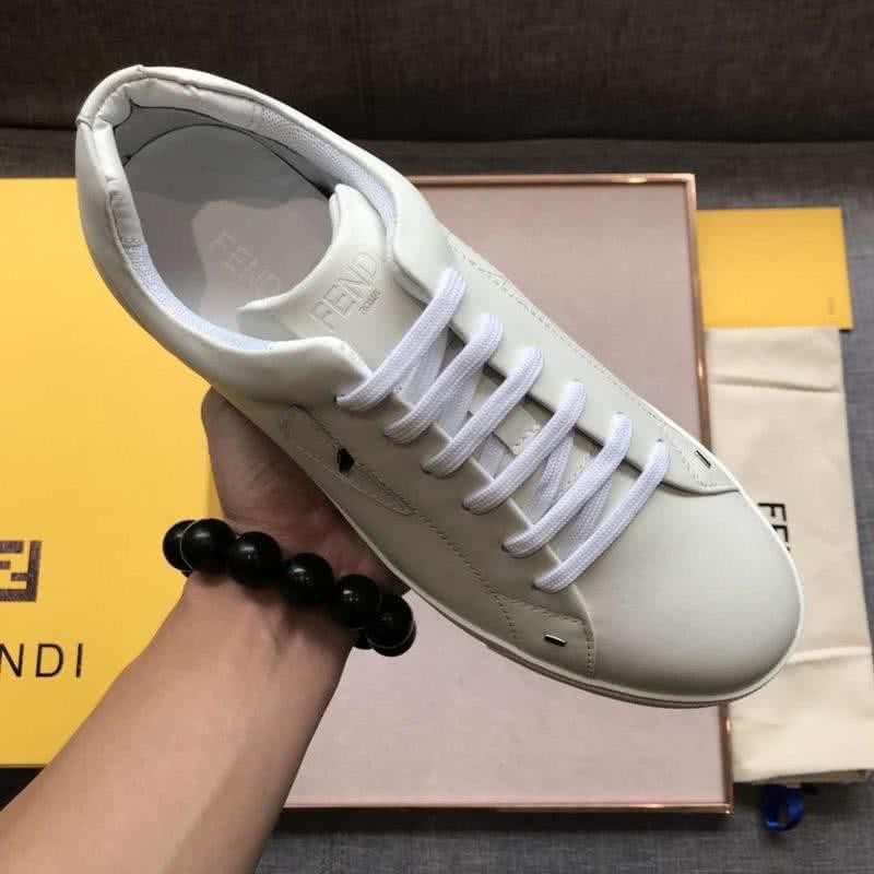 Fendi Sneakers Monster All White Men 3