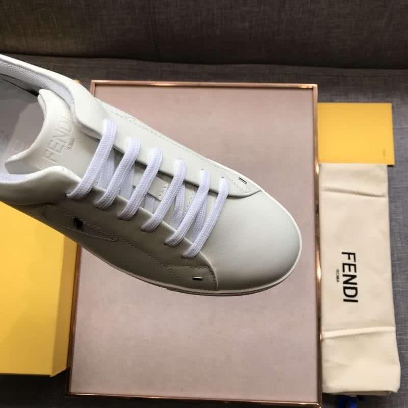 Fendi Sneakers Monster All White Men 5