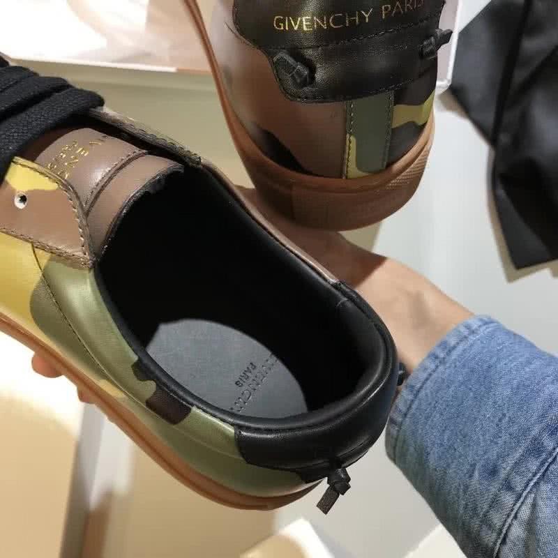 Givenchy Sneakers Camouflage Green Upper Rubber Sole Men 7