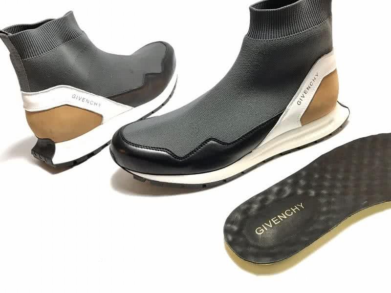 Givenchy Sock Shoes Black White And Brown Men 4