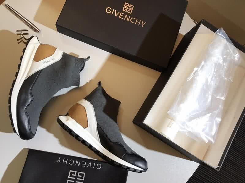 Givenchy Sock Shoes Black White And Brown Men 7