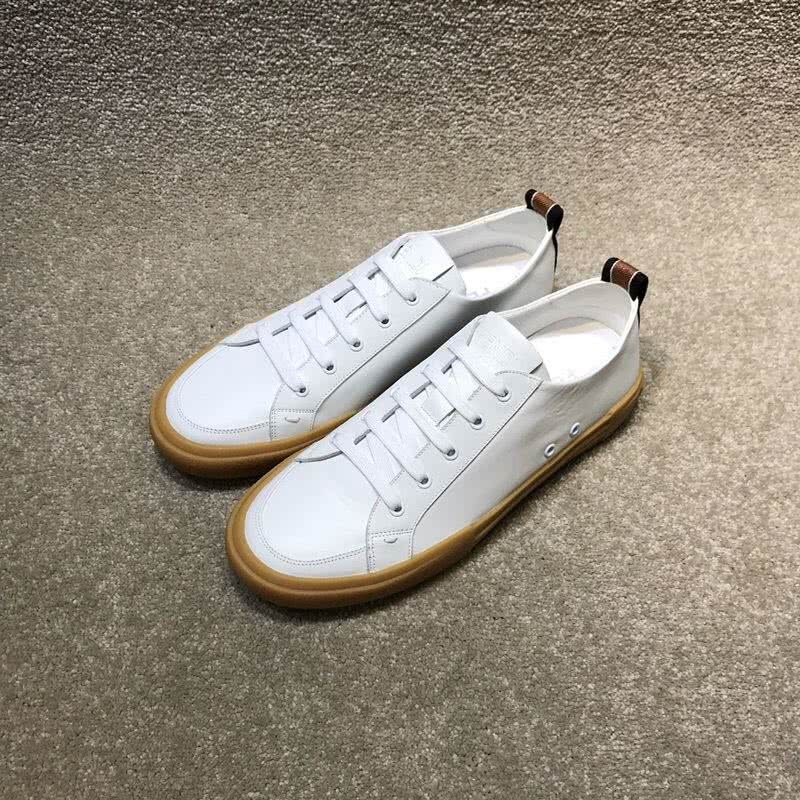 Fendi Sneakers Lace-ups Leather White Upper Rubber Sole Men 3