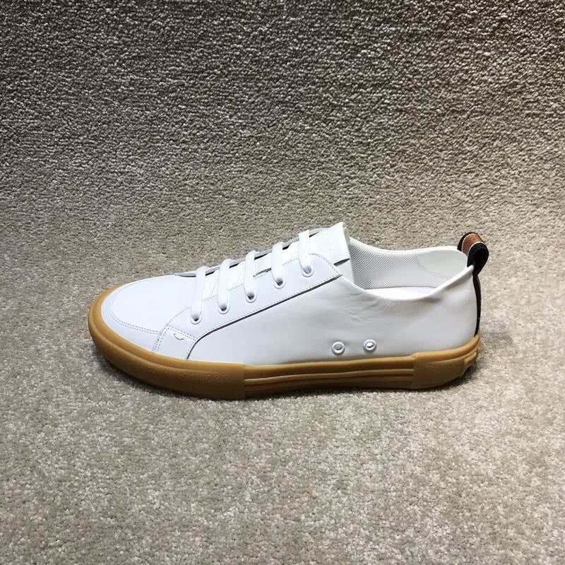 Fendi Sneakers Lace-ups Leather White Upper Rubber Sole Men 6