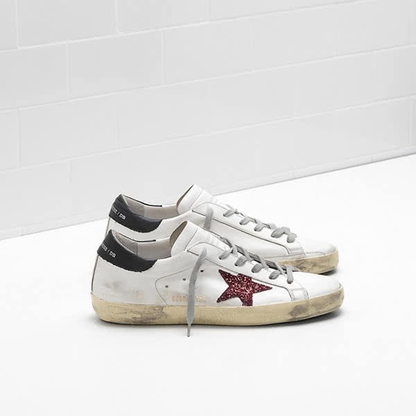 Golden Goose Superstar G33WS590.H15 calf leather star white 1