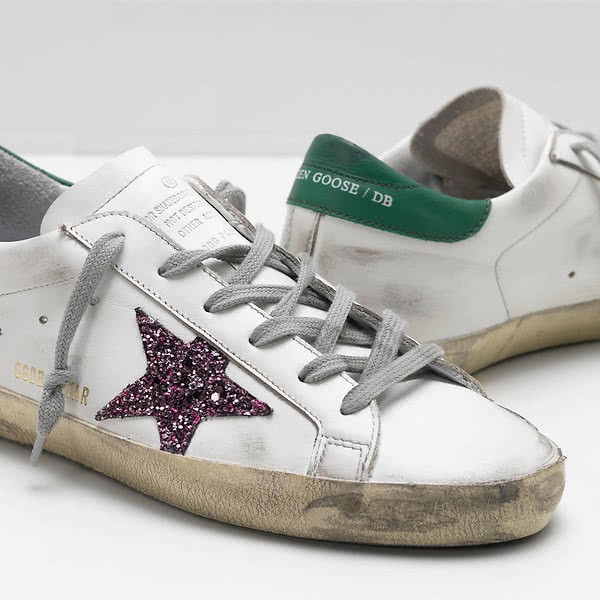 Golden Goose Ball Star Sneakers G33MS592.H8 Upper Men And Women 4