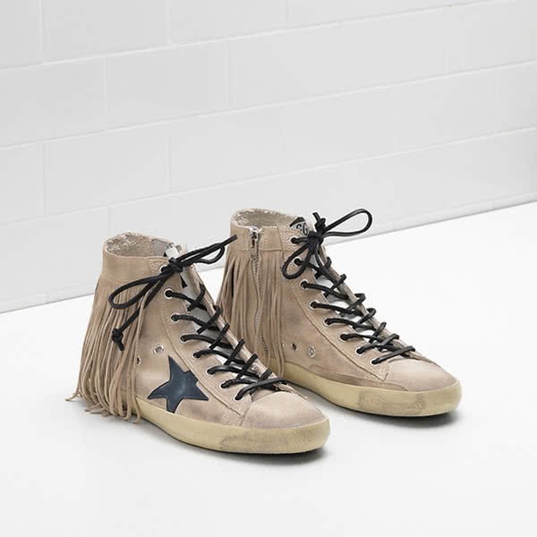 Golden Goose FRANCY Sneakers G32WS591.B25 Calf suede tongue insert Leather 2