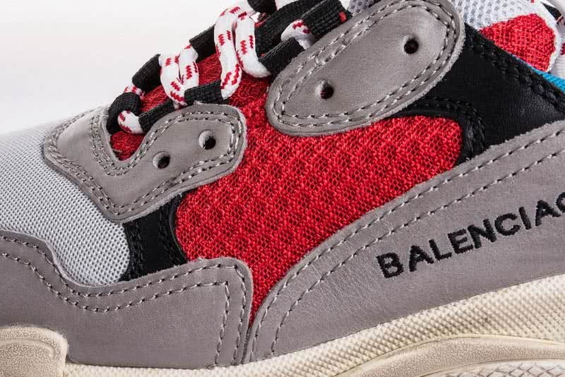 Top Originals Supplier Balenciaga Triple S Grey and Red 4