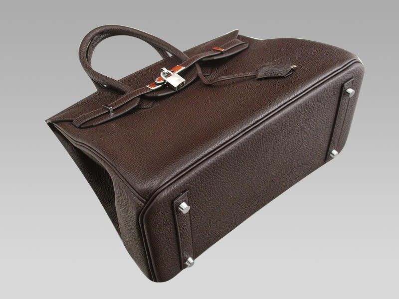 Hermes Birkin 35 Togo Leather Chocolate 5