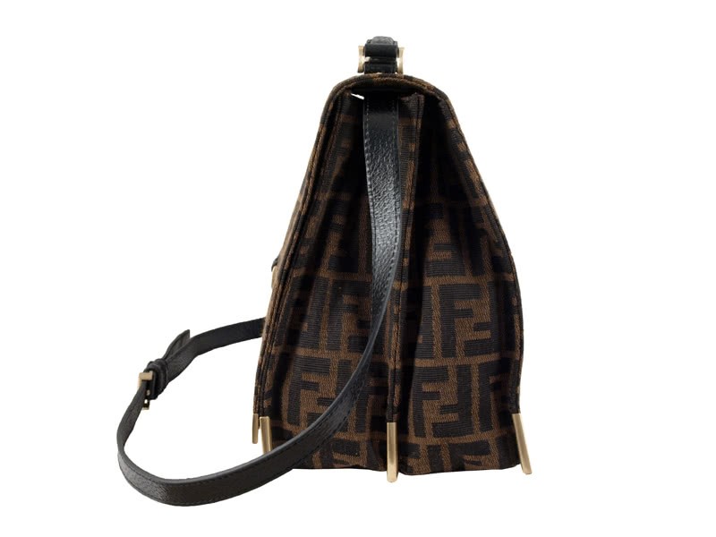 Fendi Classico No.1 Bag In Zucca Brown 3