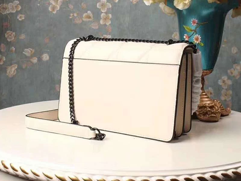 Saint Laurent Jamie Medium Carre Rive In Clafskin Cream 3