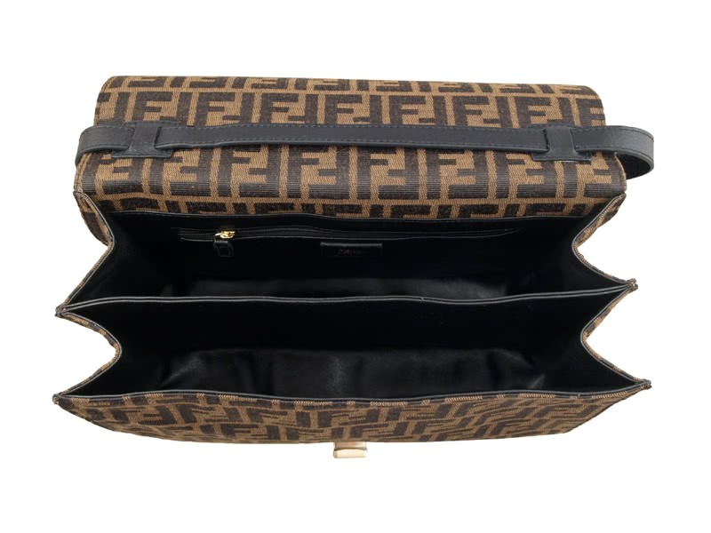 Fendi Classico No.1 Bag In Zucca Brown 6