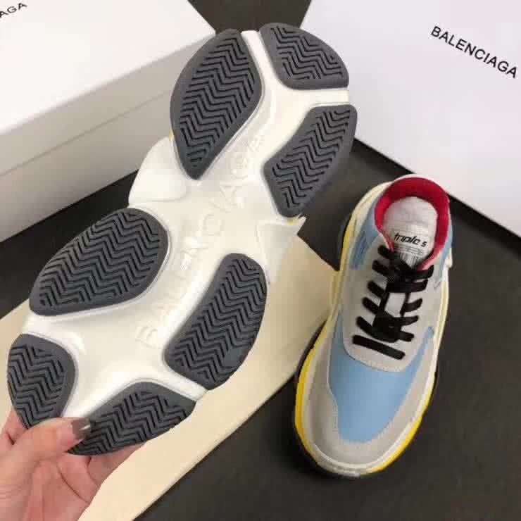 Top Quality Balenciaga Triple S Grey Blue 2