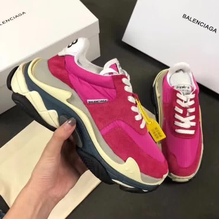 Top Quality Balenciaga Triple S Pink Grey 1