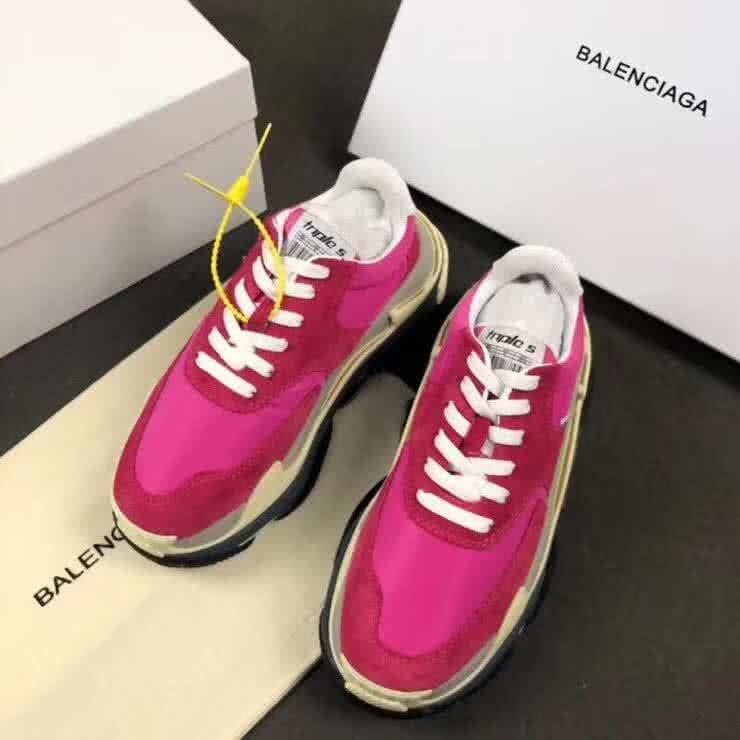 Top Quality Balenciaga Triple S Pink Grey 4