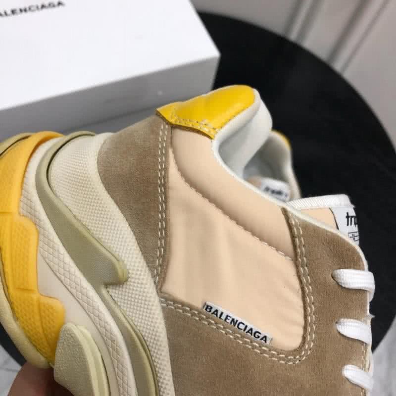 Balenciaga Triple S Creamy Teal Yellow Men Women 6
