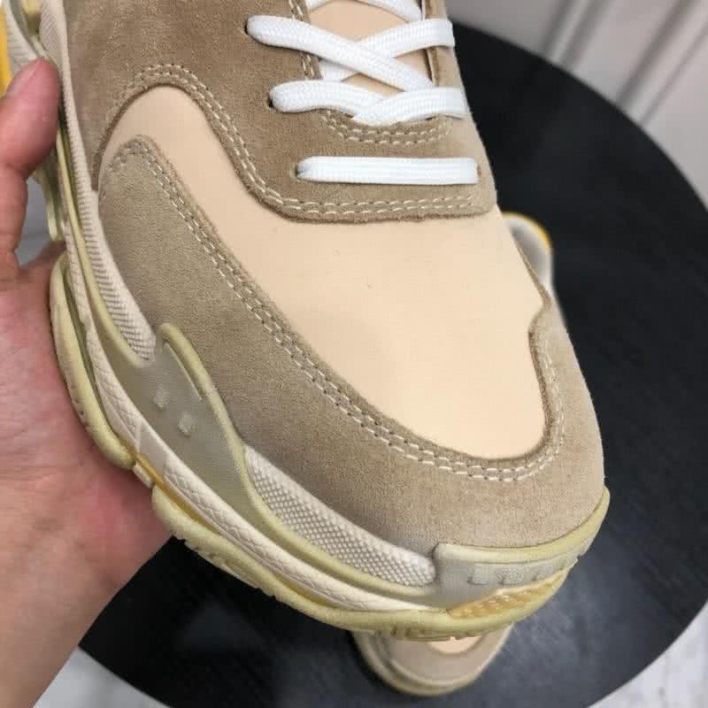 Balenciaga Triple S Creamy Teal Yellow Men Women 8