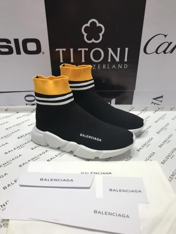 Balenciaga Speed Sock Boots Cross Stripe 3