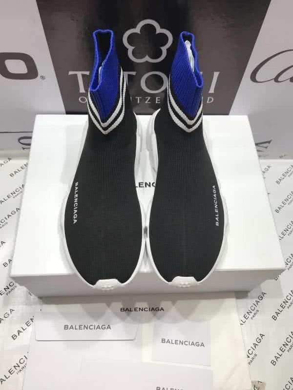 Balenciaga Speed Sock Boots Cross Stripe 11