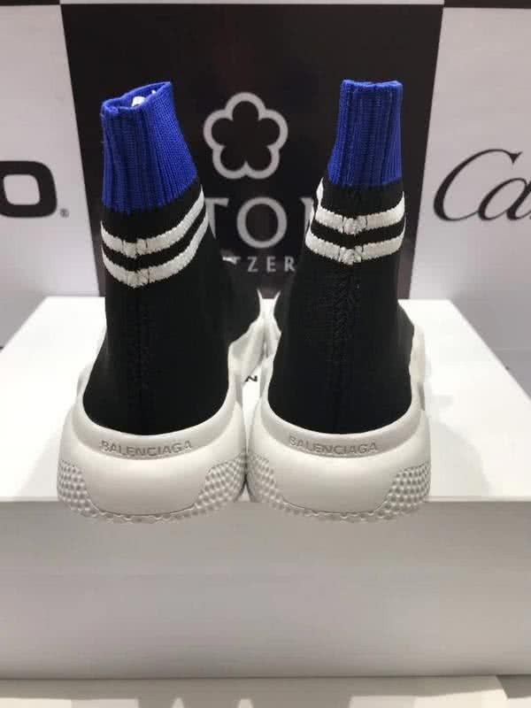 Balenciaga Speed Sock Boots Cross Stripe 12