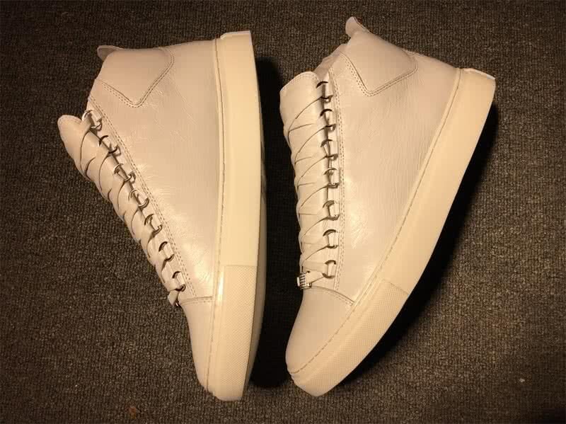 Balenciaga Classic High Top Sneakers White 7
